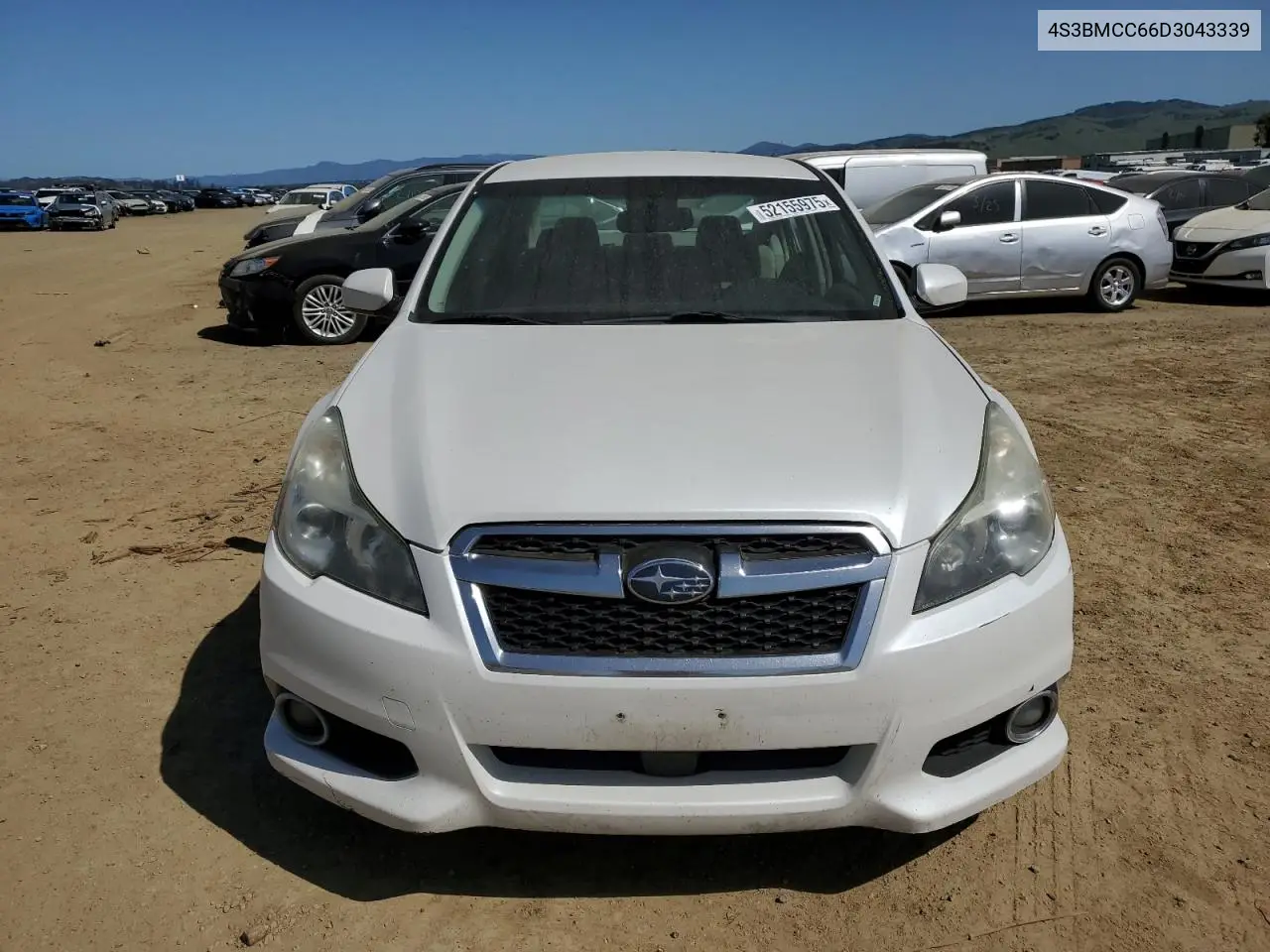 2013 Subaru Legacy 2.5I Premium VIN: 4S3BMCC66D3043339 Lot: 52155975