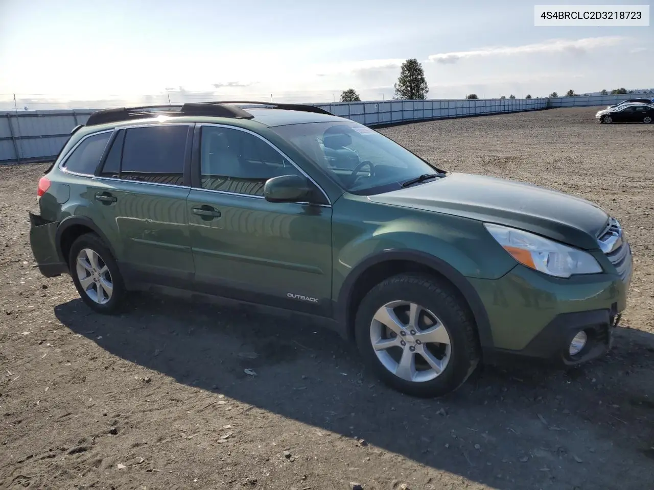 2013 Subaru Outback 2.5I Limited VIN: 4S4BRCLC2D3218723 Lot: 53982105