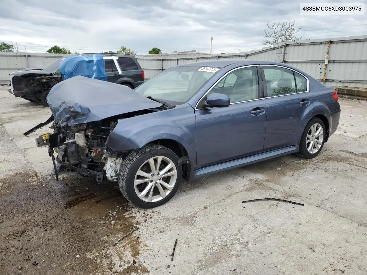 2013 Subaru Legacy 2.5I Premium VIN: 4S3BMCC6XD3003975 Lot: 55167715