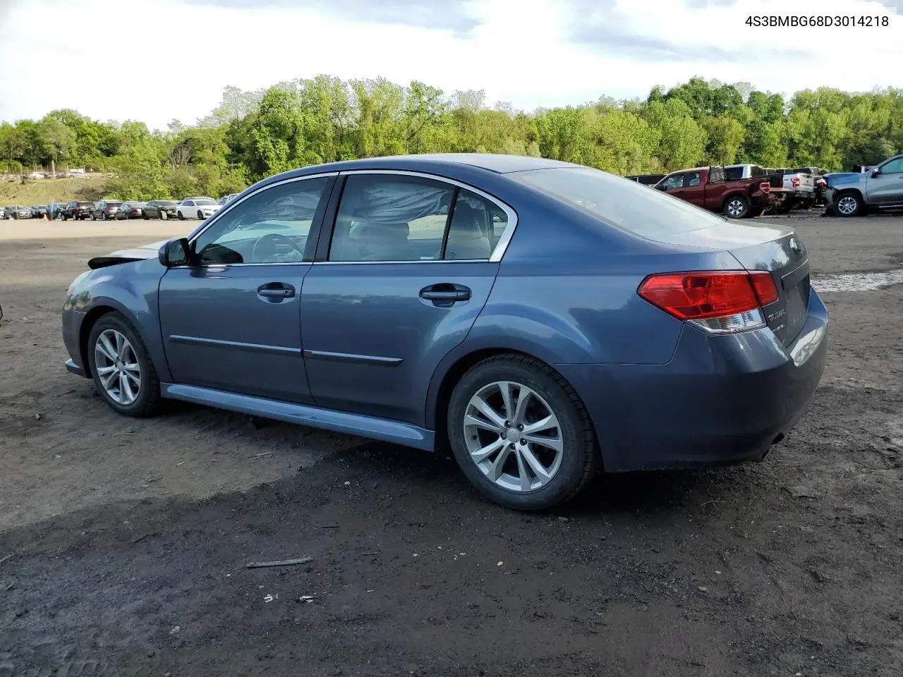 2013 Subaru Legacy 2.5I Premium VIN: 4S3BMBG68D3014218 Lot: 56522475