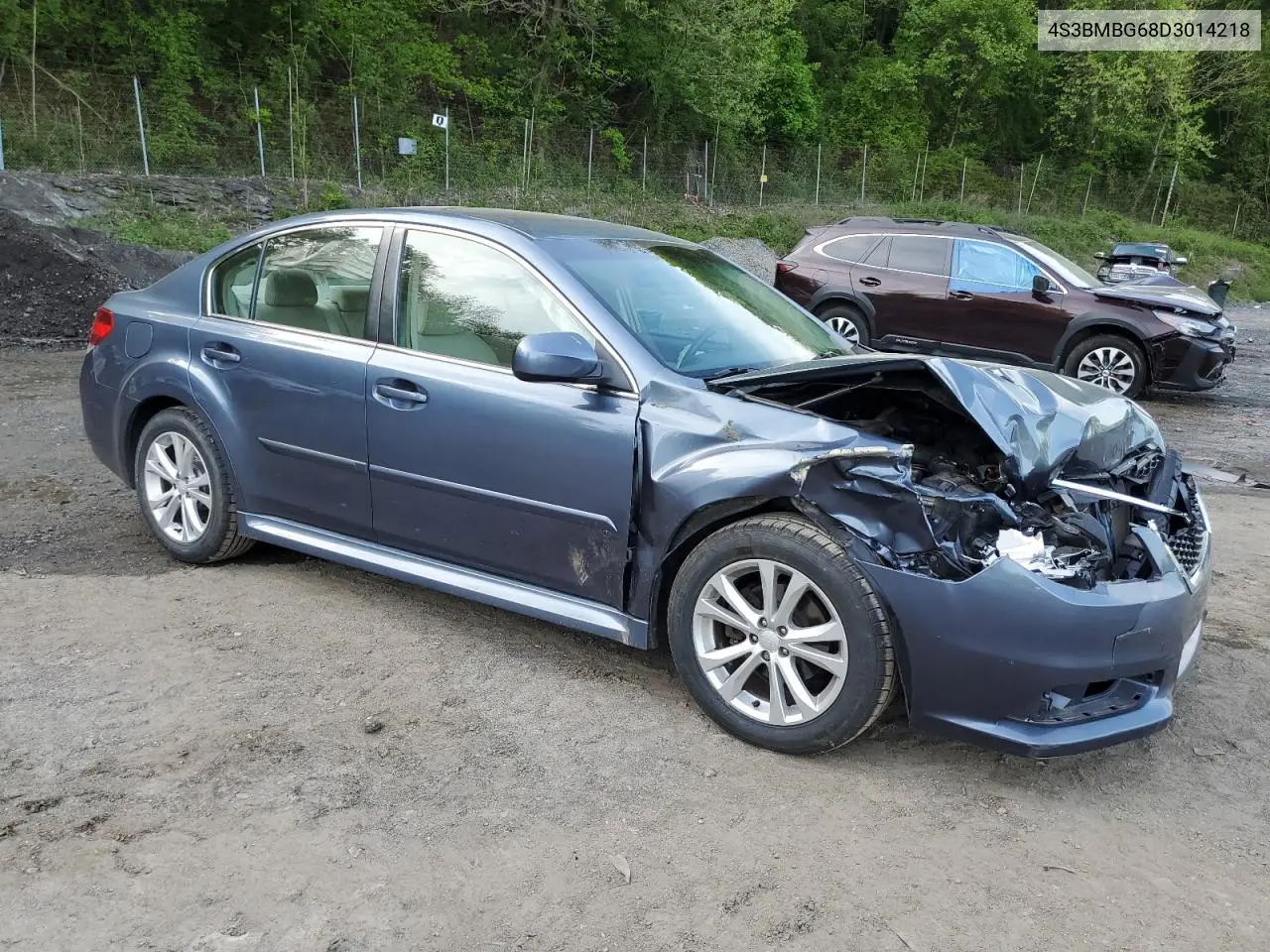 2013 Subaru Legacy 2.5I Premium VIN: 4S3BMBG68D3014218 Lot: 56522475