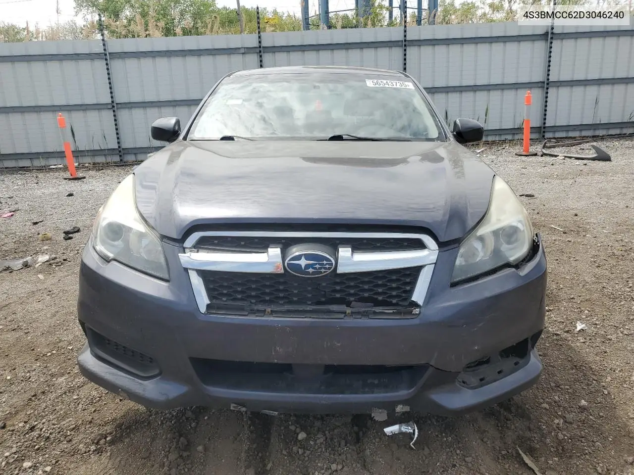 2013 Subaru Legacy 2.5I Premium VIN: 4S3BMCC62D3046240 Lot: 56543735