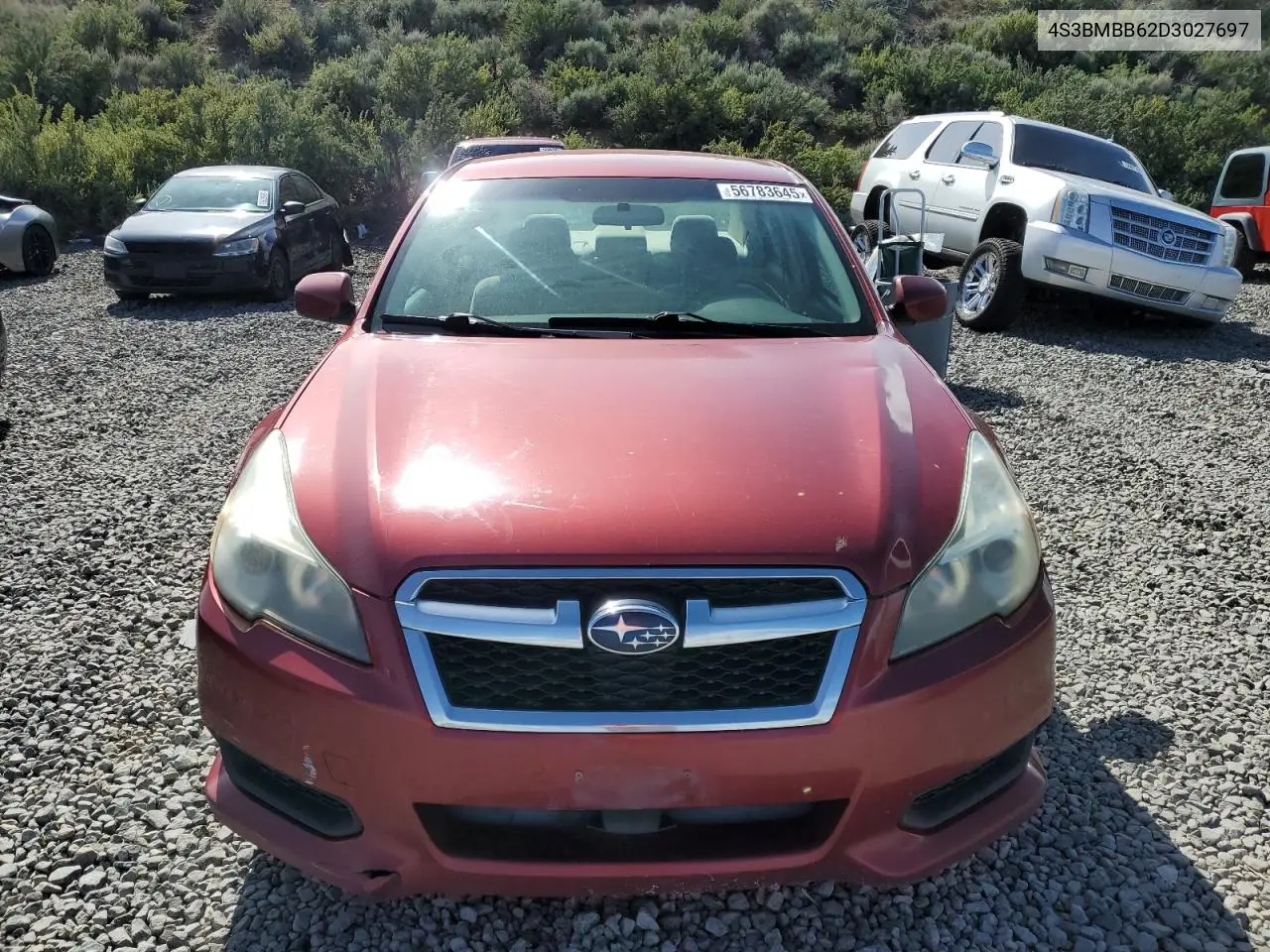 2013 Subaru Legacy 2.5I Premium VIN: 4S3BMBB62D3027697 Lot: 56783645