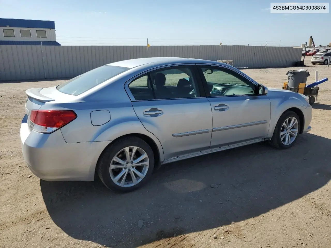 2013 Subaru Legacy 2.5I Premium VIN: 4S3BMCG64D3008874 Lot: 56884695