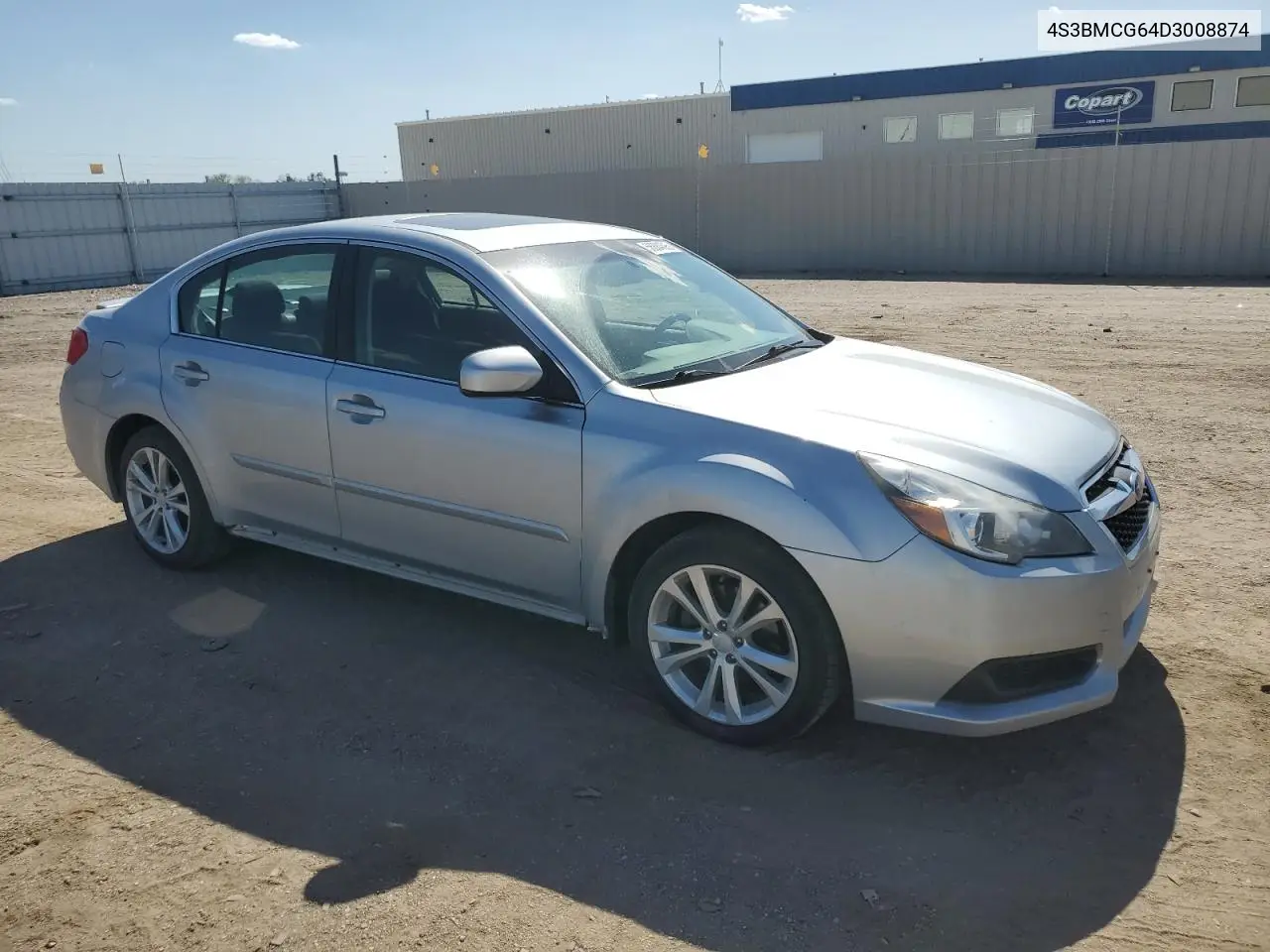 2013 Subaru Legacy 2.5I Premium VIN: 4S3BMCG64D3008874 Lot: 56884695
