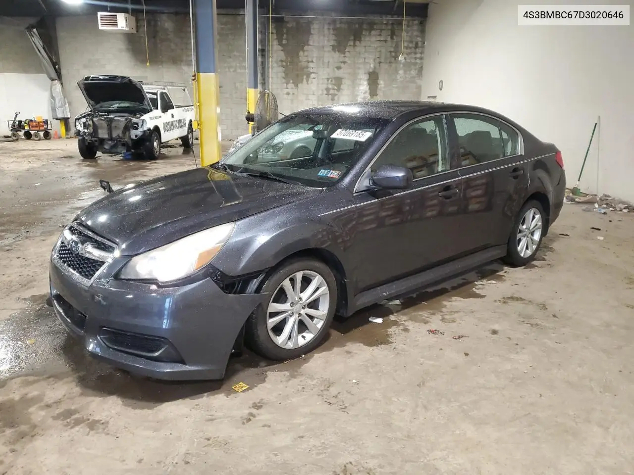 2013 Subaru Legacy 2.5I Premium VIN: 4S3BMBC67D3020646 Lot: 57069185