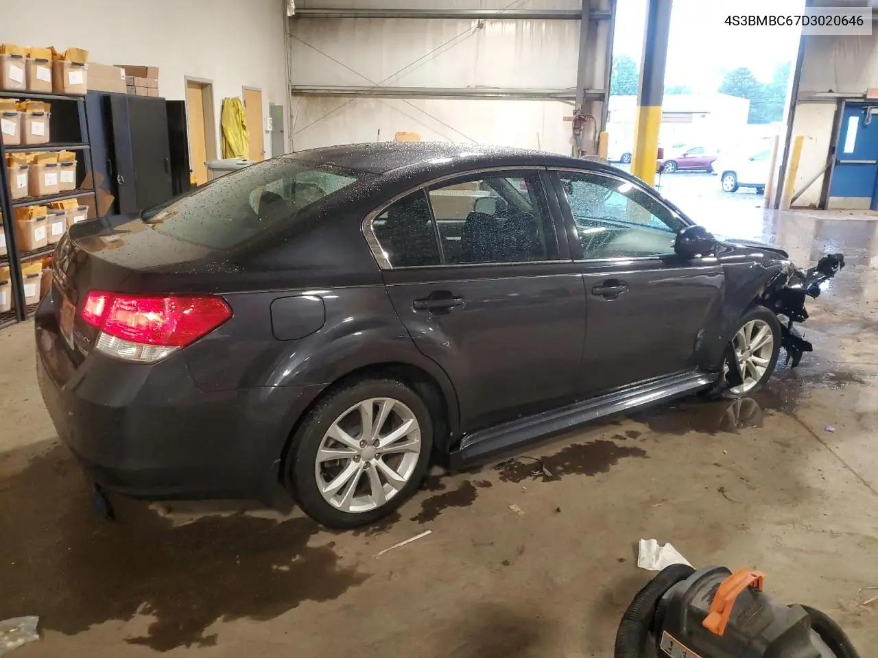 2013 Subaru Legacy 2.5I Premium VIN: 4S3BMBC67D3020646 Lot: 57069185