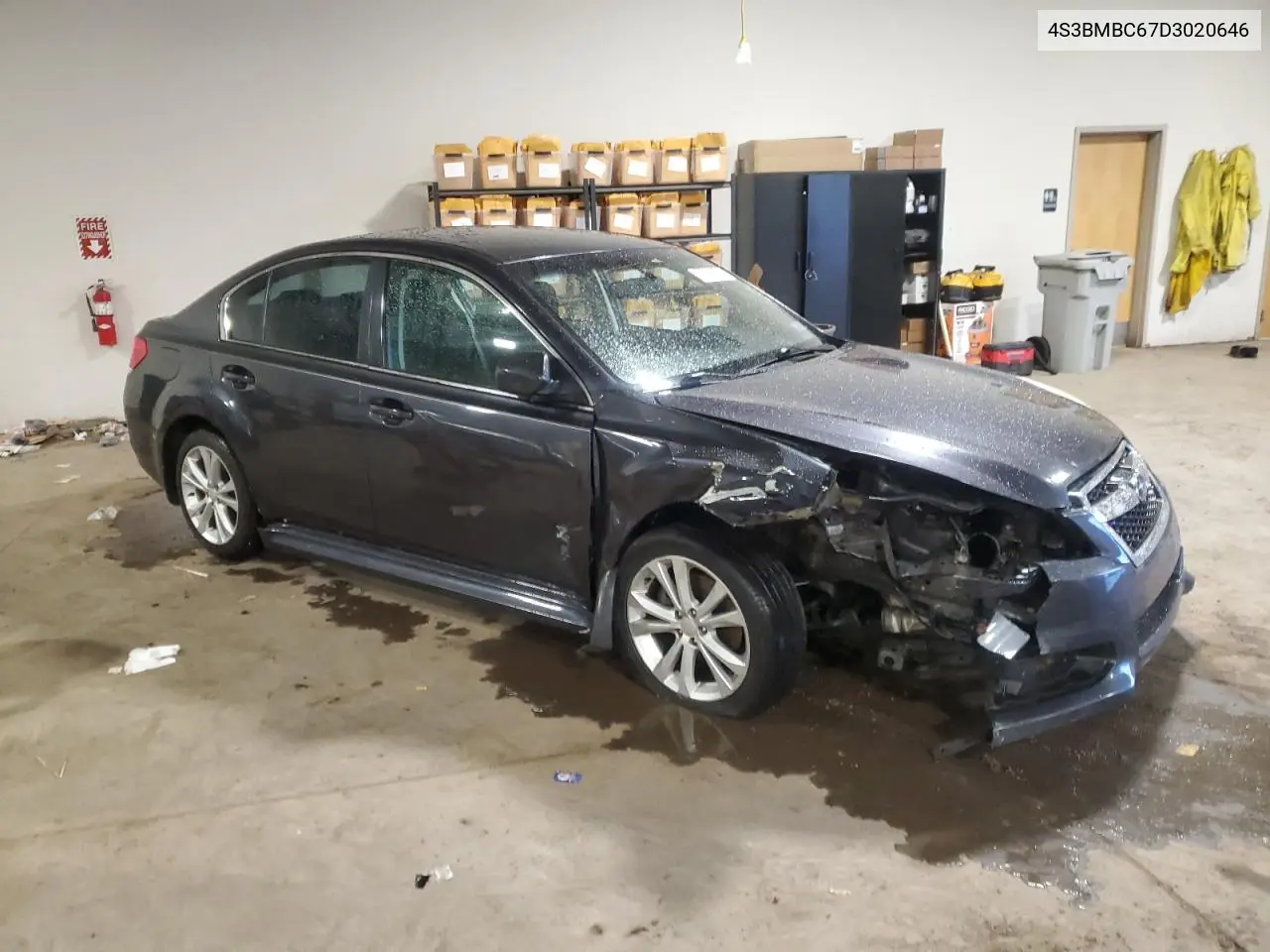 2013 Subaru Legacy 2.5I Premium VIN: 4S3BMBC67D3020646 Lot: 57069185