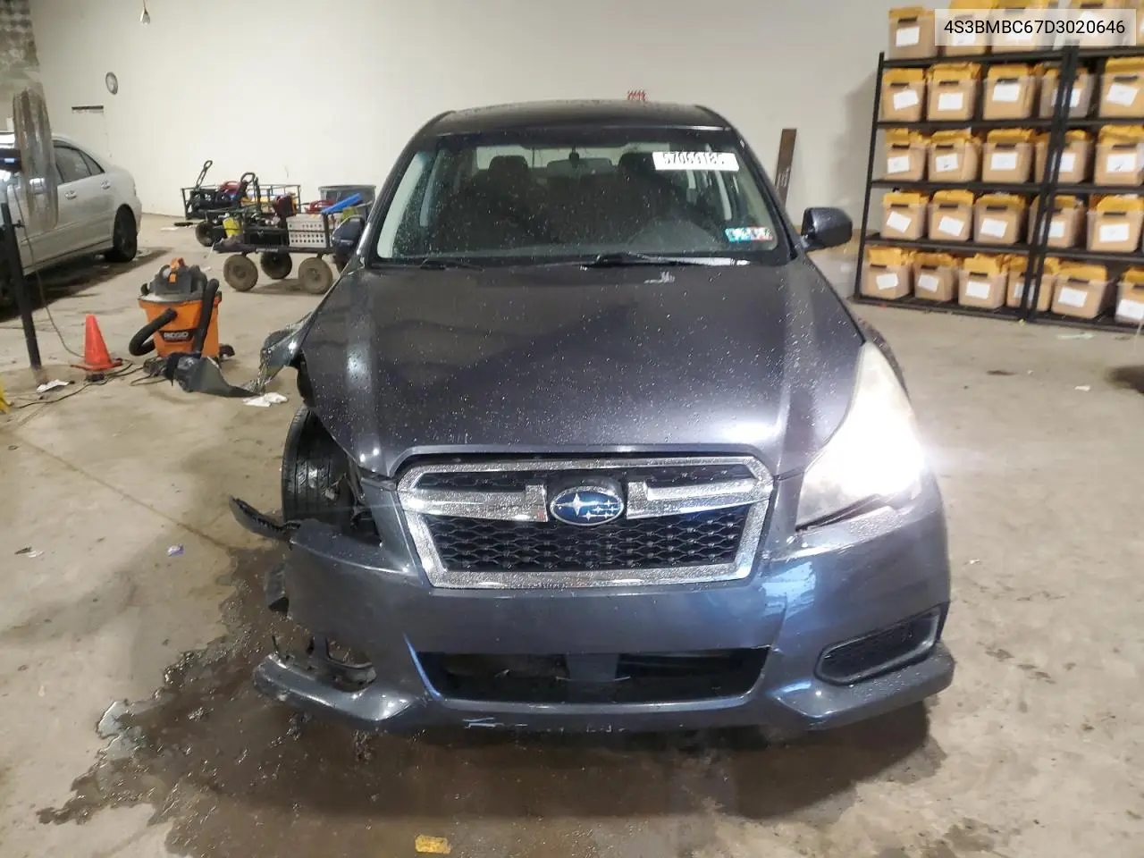 2013 Subaru Legacy 2.5I Premium VIN: 4S3BMBC67D3020646 Lot: 57069185