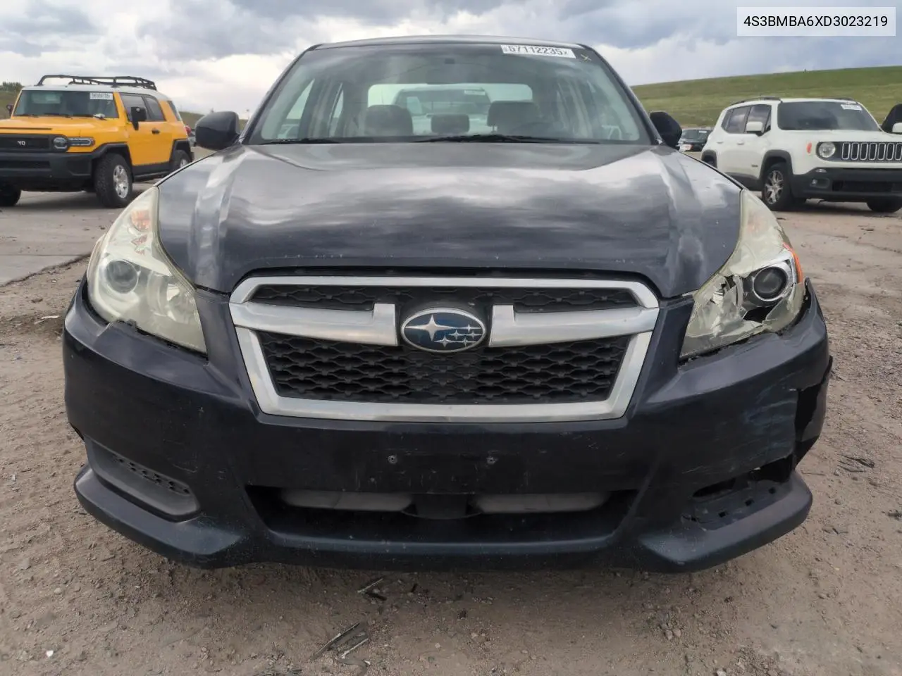 2013 Subaru Legacy 2.5I VIN: 4S3BMBA6XD3023219 Lot: 57112235