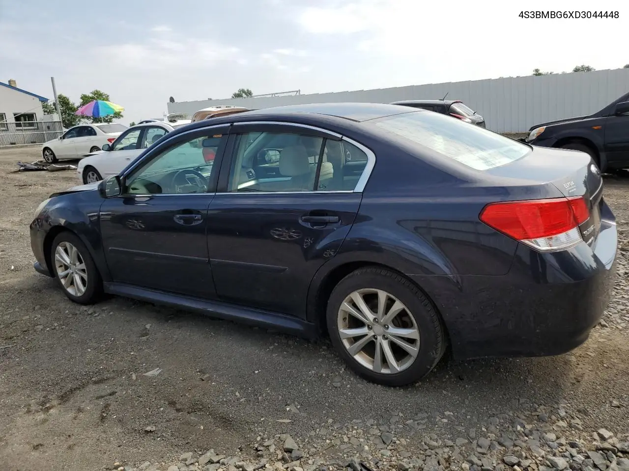 2013 Subaru Legacy 2.5I Premium VIN: 4S3BMBG6XD3044448 Lot: 62082575