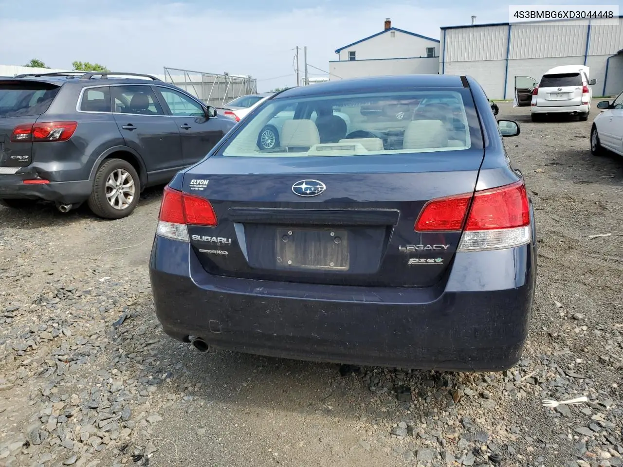 2013 Subaru Legacy 2.5I Premium VIN: 4S3BMBG6XD3044448 Lot: 62082575