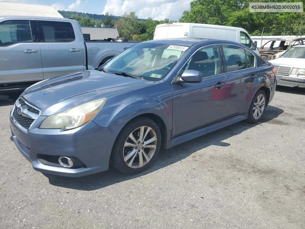 2013 Subaru Legacy 2.5I Premium VIN: 4S3BMBH62D3002015 Lot: 62558615