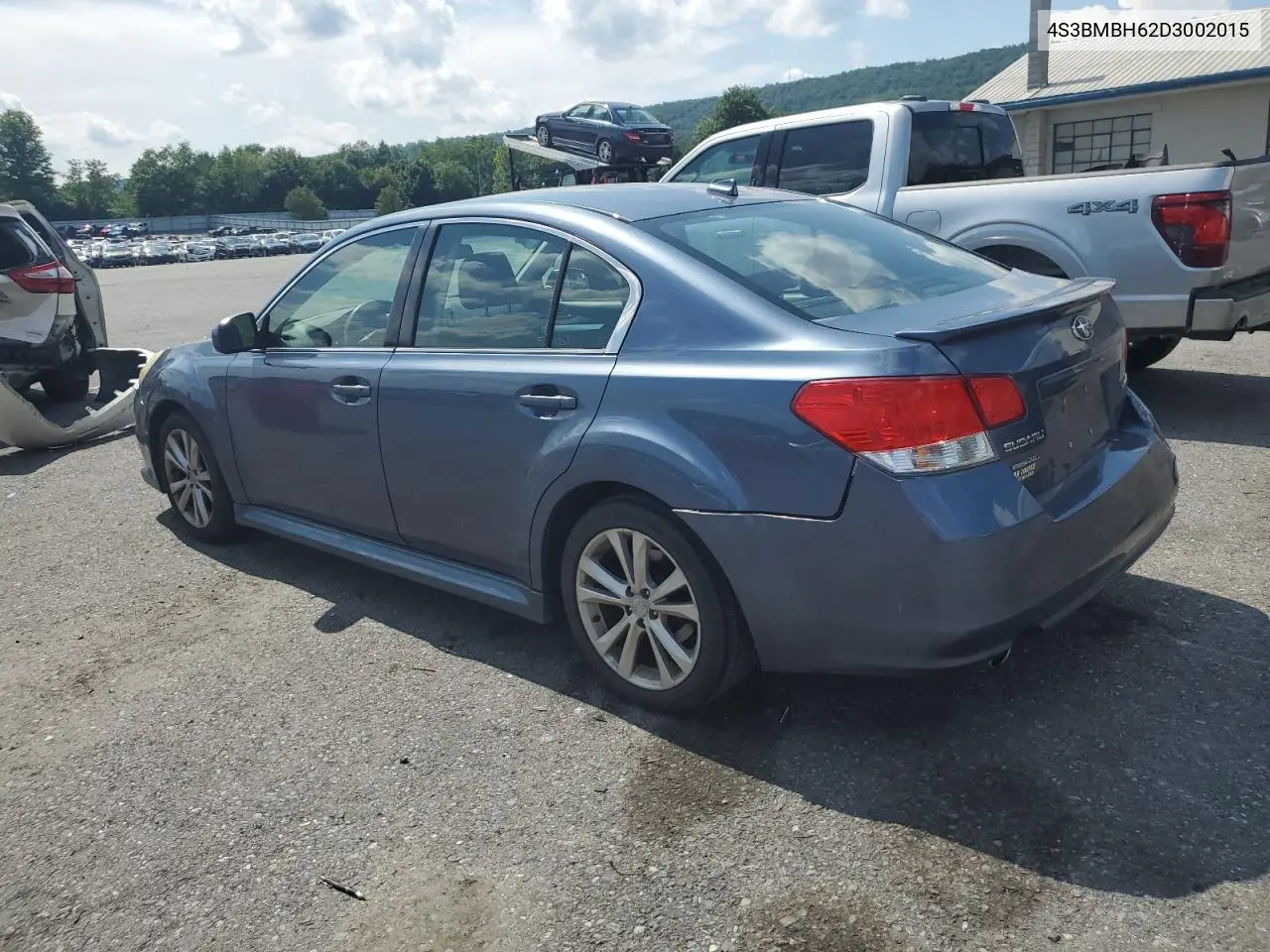 2013 Subaru Legacy 2.5I Premium VIN: 4S3BMBH62D3002015 Lot: 62558615