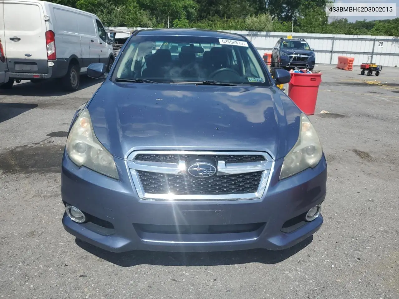 2013 Subaru Legacy 2.5I Premium VIN: 4S3BMBH62D3002015 Lot: 62558615
