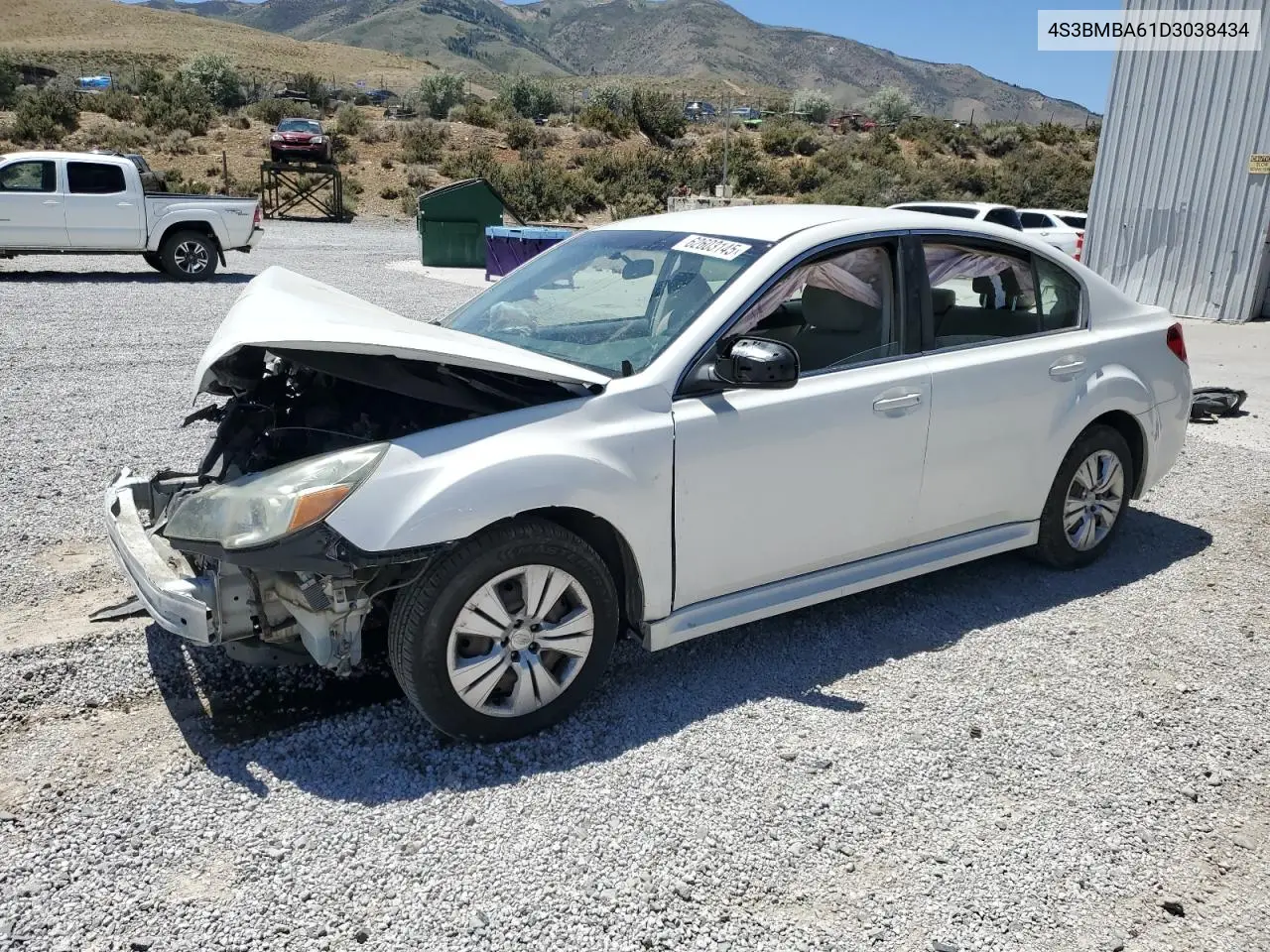 2013 Subaru Legacy 2.5I VIN: 4S3BMBA61D3038434 Lot: 62603145