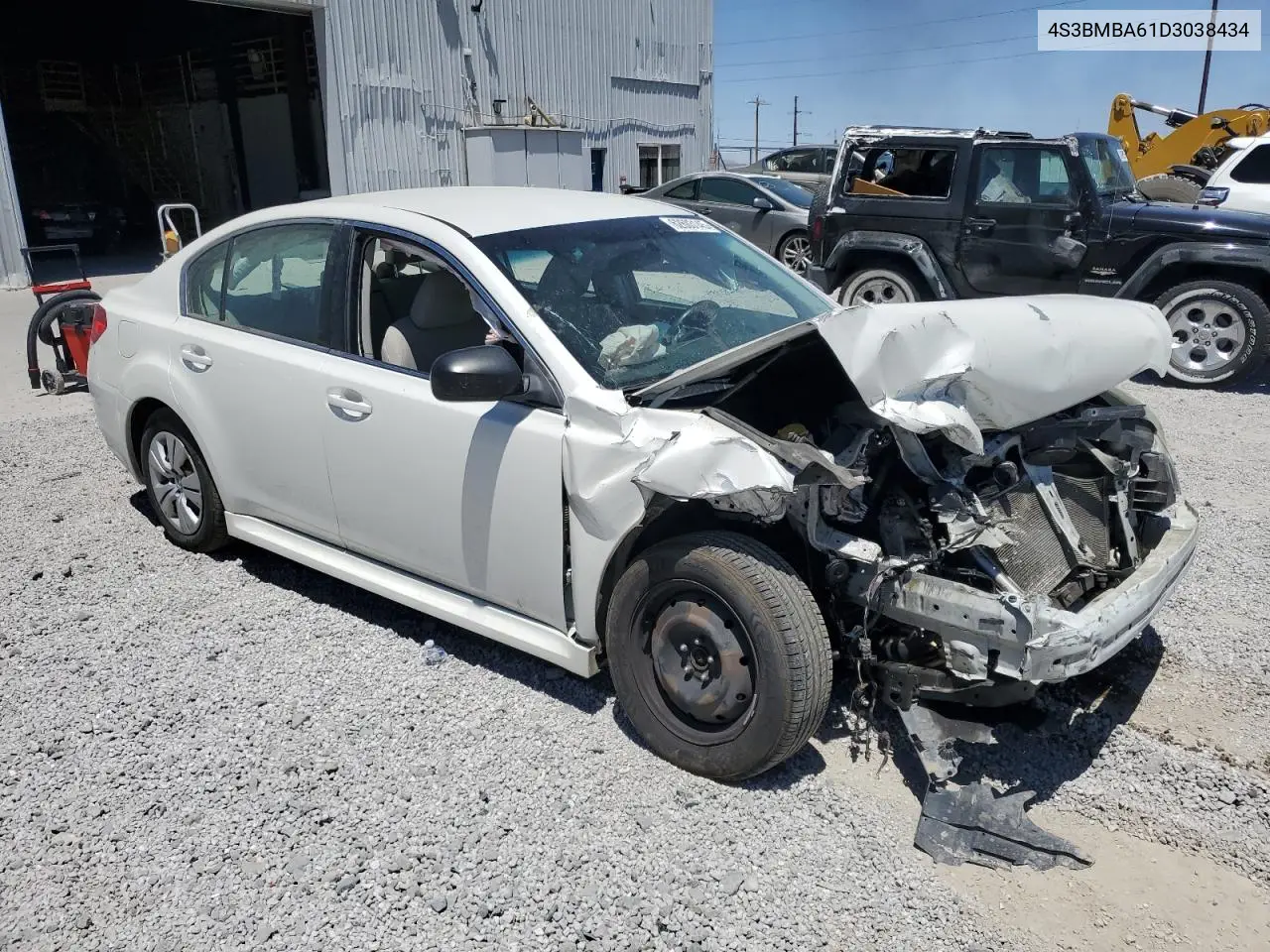2013 Subaru Legacy 2.5I VIN: 4S3BMBA61D3038434 Lot: 62603145