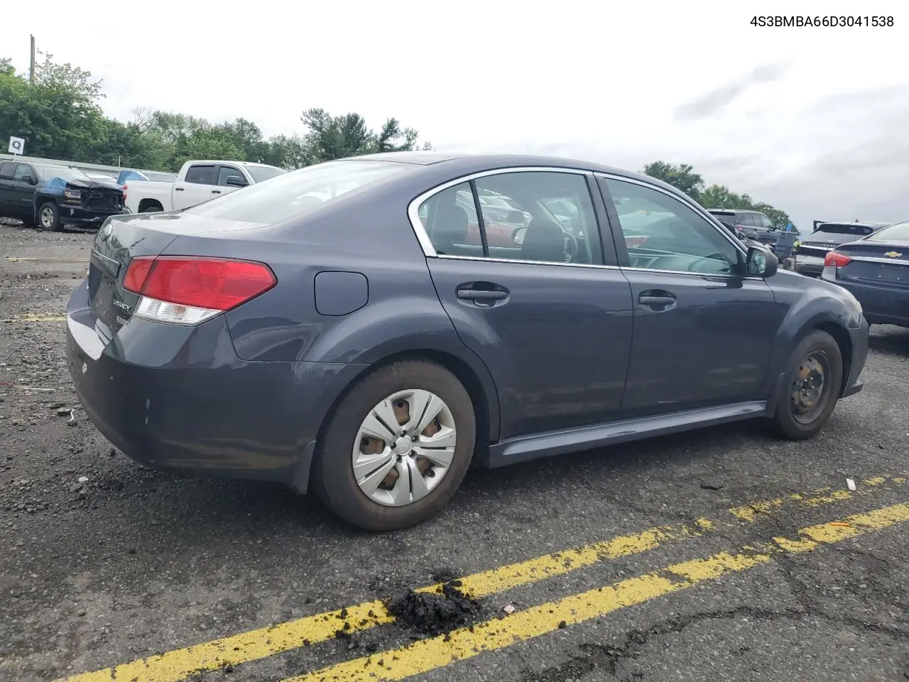 2013 Subaru Legacy 2.5I VIN: 4S3BMBA66D3041538 Lot: 62913885