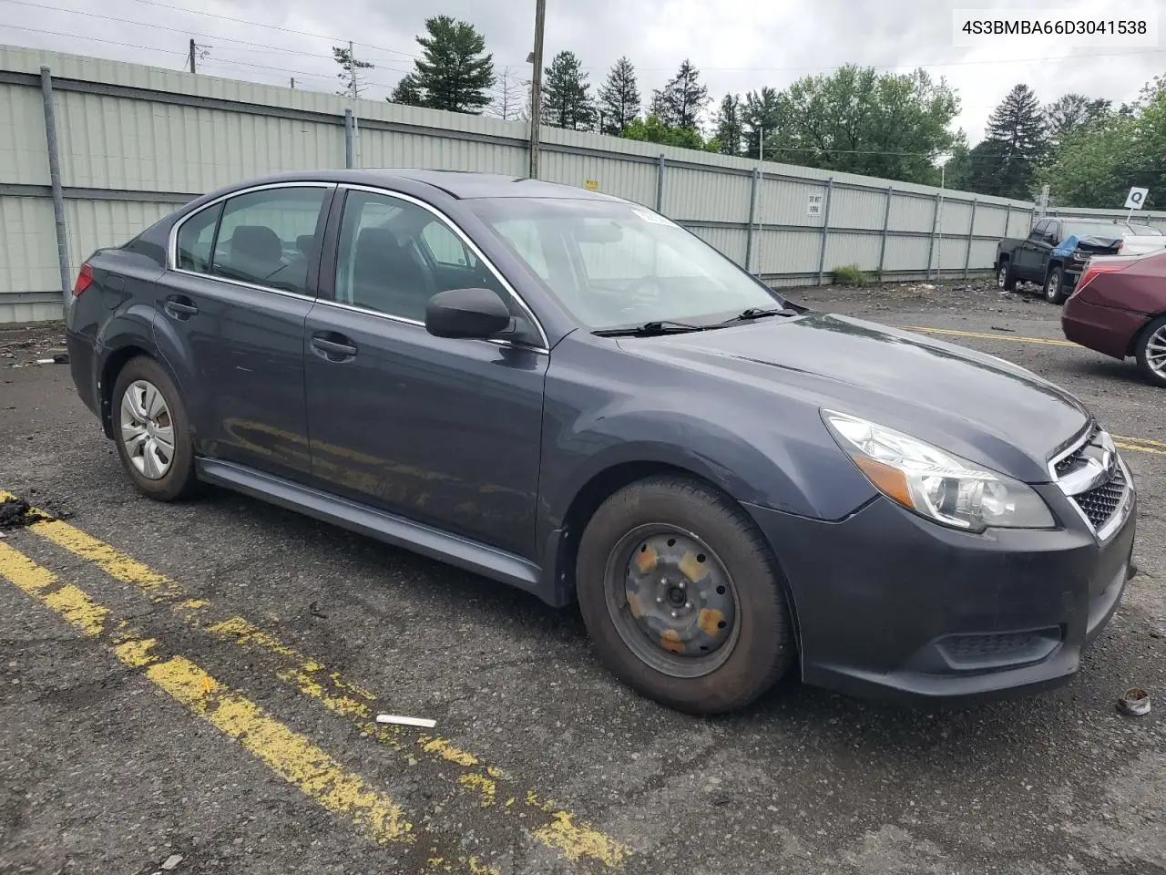 2013 Subaru Legacy 2.5I VIN: 4S3BMBA66D3041538 Lot: 62913885
