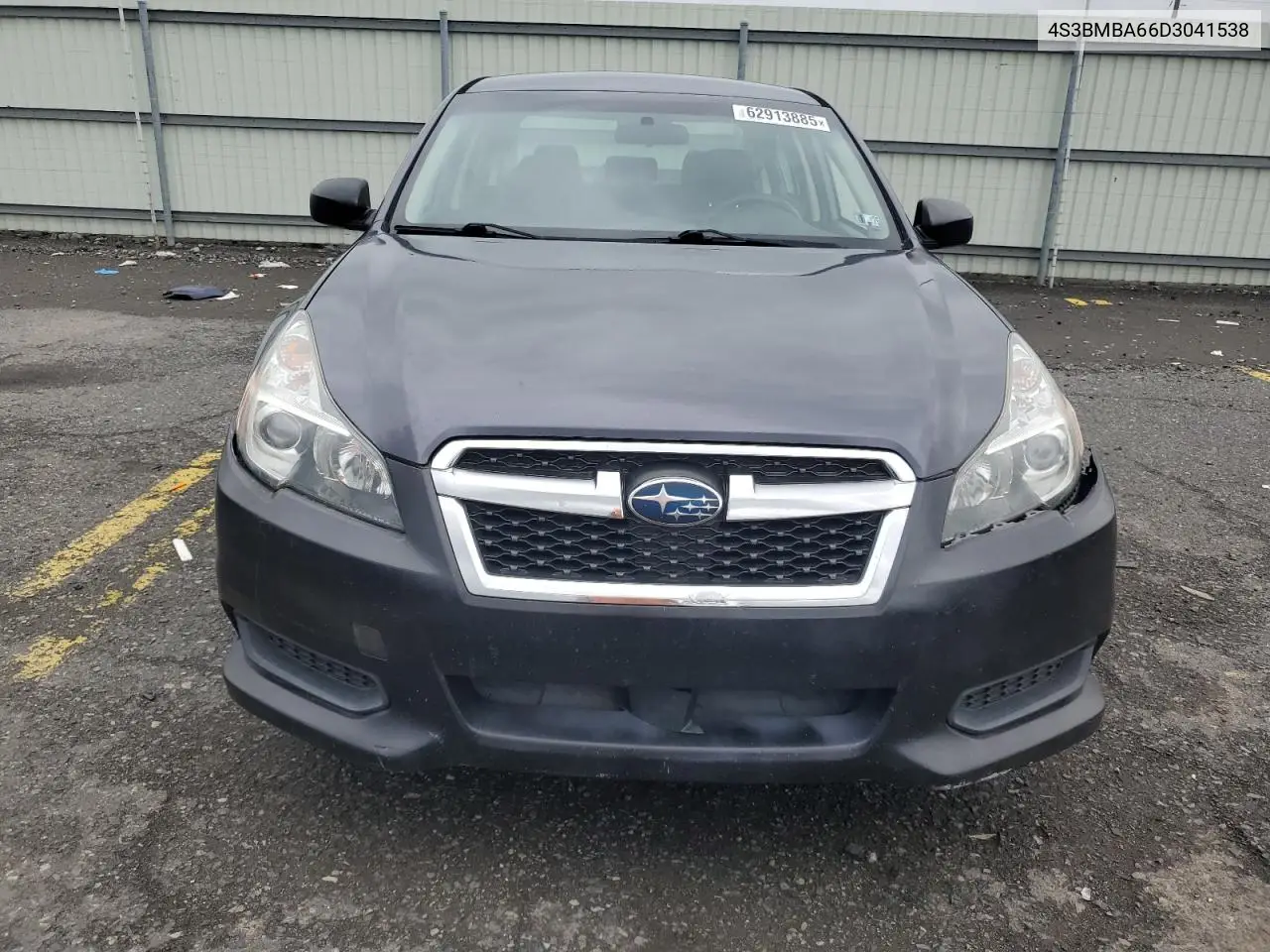 2013 Subaru Legacy 2.5I VIN: 4S3BMBA66D3041538 Lot: 62913885