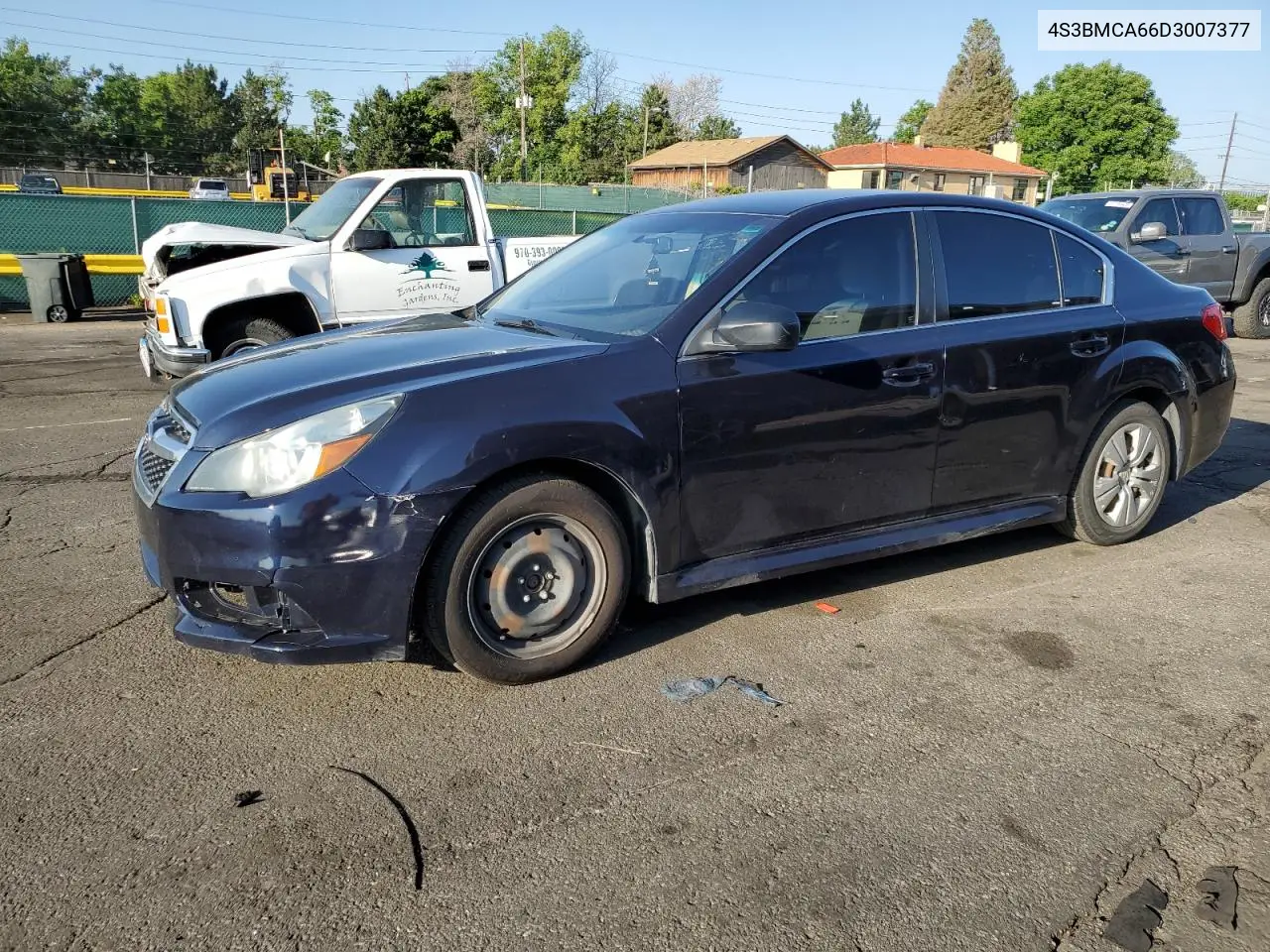 2013 Subaru Legacy 2.5I VIN: 4S3BMCA66D3007377 Lot: 62936065