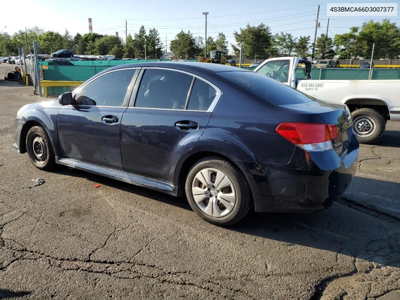 2013 Subaru Legacy 2.5I VIN: 4S3BMCA66D3007377 Lot: 62936065