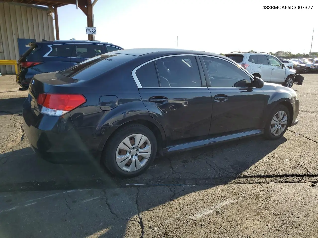 2013 Subaru Legacy 2.5I VIN: 4S3BMCA66D3007377 Lot: 62936065