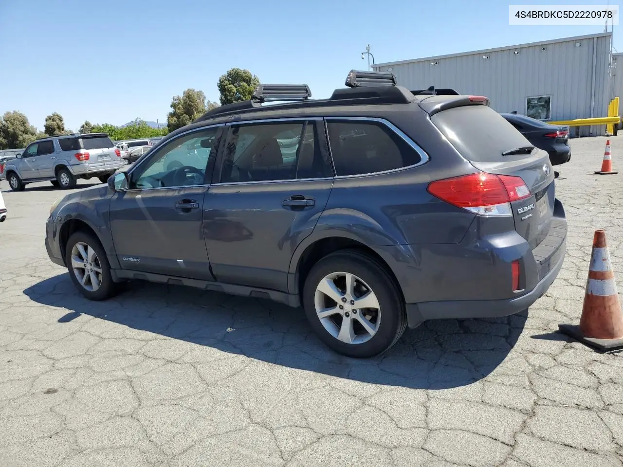 2013 Subaru Outback 3.6R Limited VIN: 4S4BRDKC5D2220978 Lot: 62990155