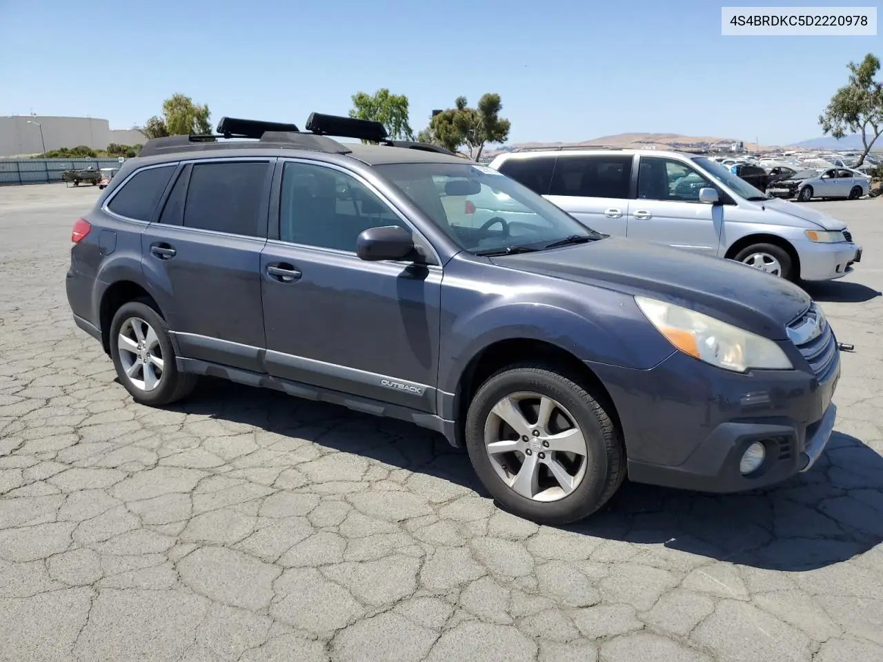 2013 Subaru Outback 3.6R Limited VIN: 4S4BRDKC5D2220978 Lot: 62990155