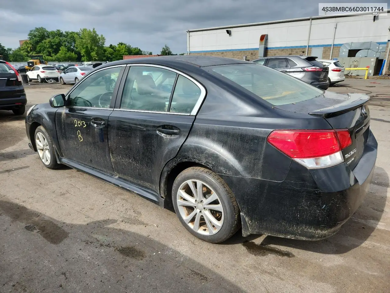 2013 Subaru Legacy 2.5I Premium VIN: 4S3BMBC66D3011744 Lot: 63397265