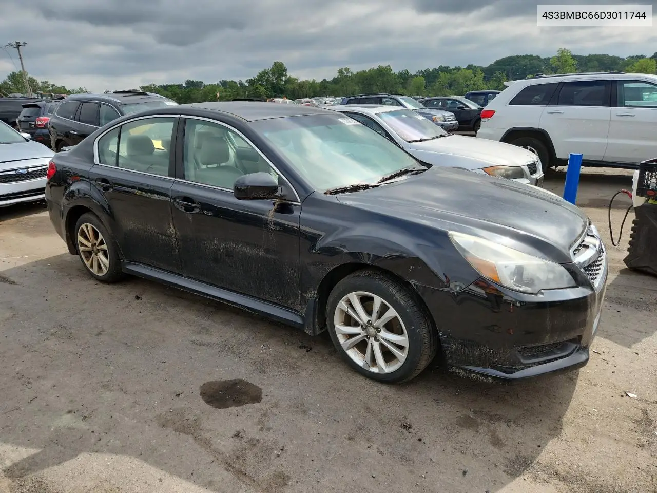 2013 Subaru Legacy 2.5I Premium VIN: 4S3BMBC66D3011744 Lot: 63397265