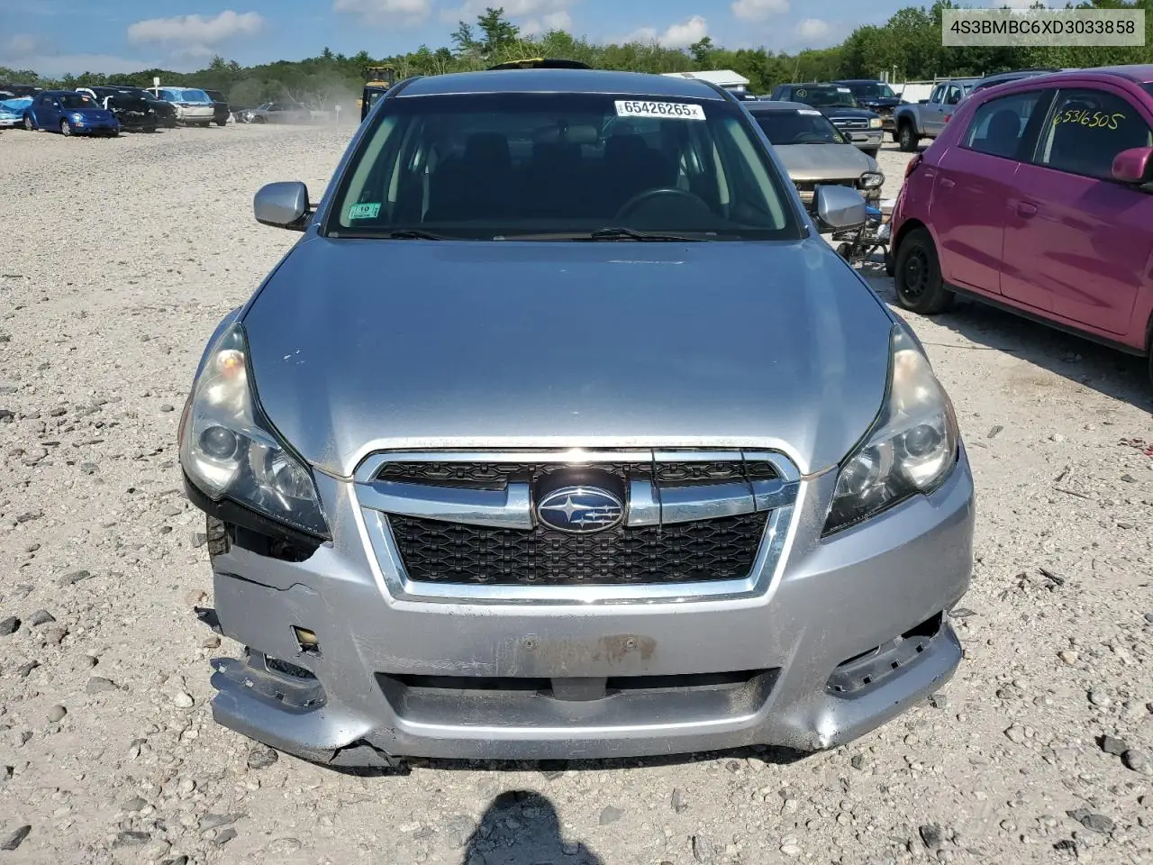 2013 Subaru Legacy 2.5I Premium VIN: 4S3BMBC6XD3033858 Lot: 65426265