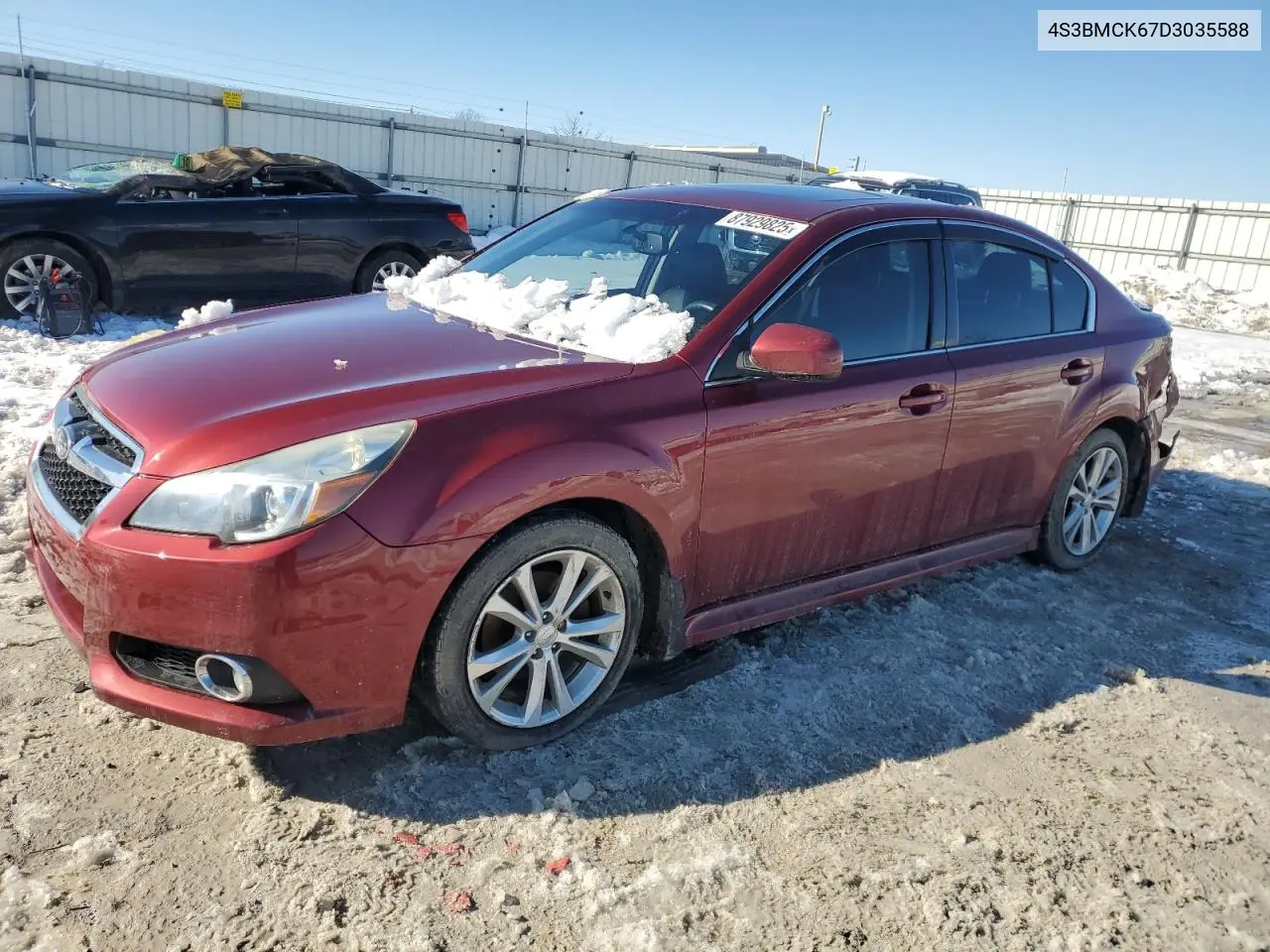 2013 Subaru Legacy 2.5I Limited VIN: 4S3BMCK67D3035588 Lot: 87929825