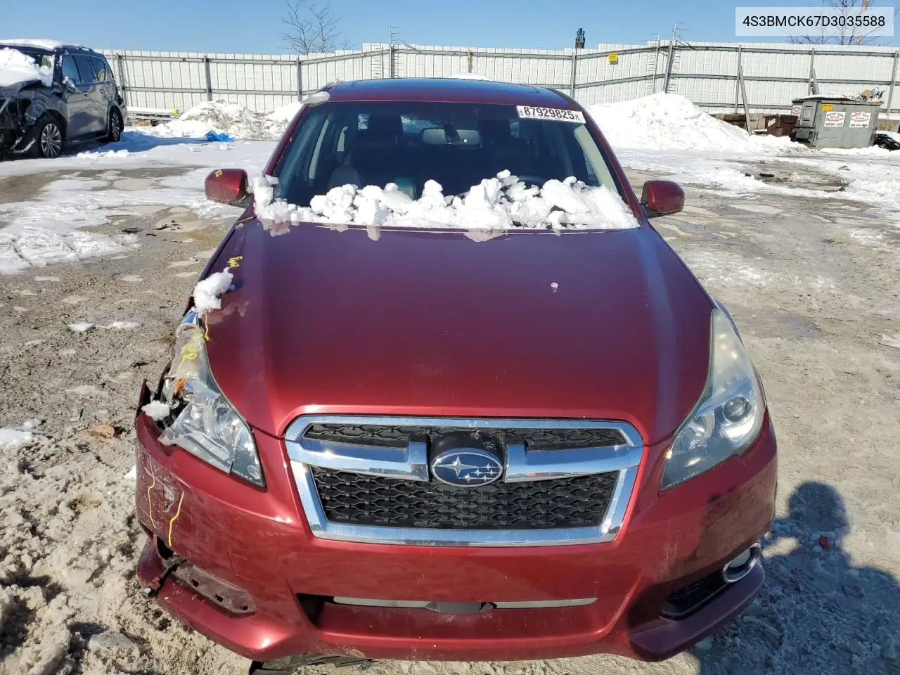 2013 Subaru Legacy 2.5I Limited VIN: 4S3BMCK67D3035588 Lot: 87929825
