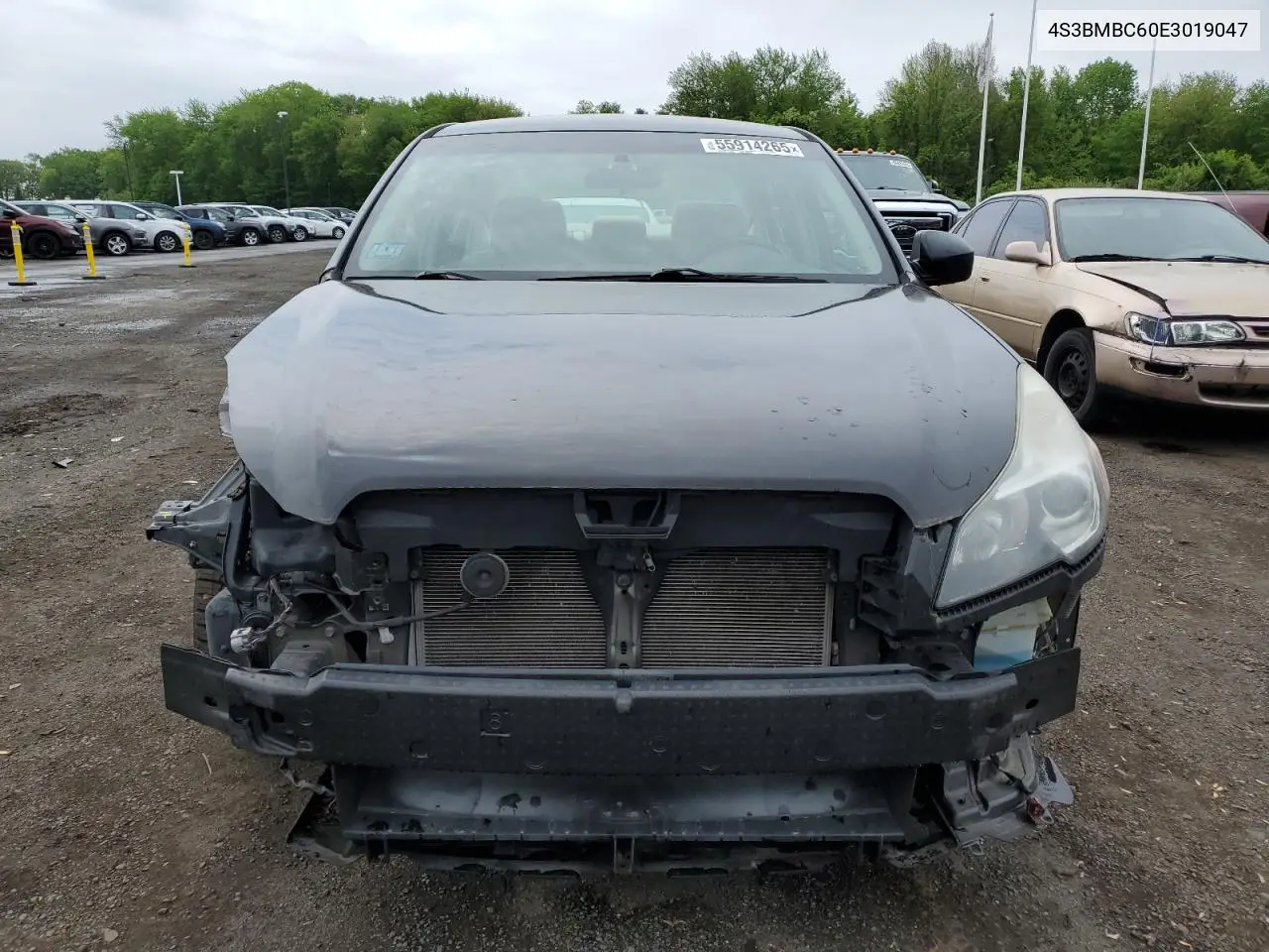 2014 Subaru Legacy 2.5I Premium VIN: 4S3BMBC60E3019047 Lot: 55914265
