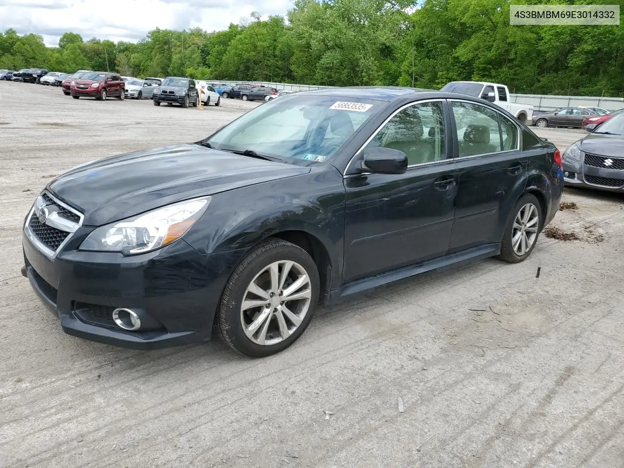 2014 Subaru Legacy 2.5I Limited VIN: 4S3BMBM69E3014332 Lot: 56863535
