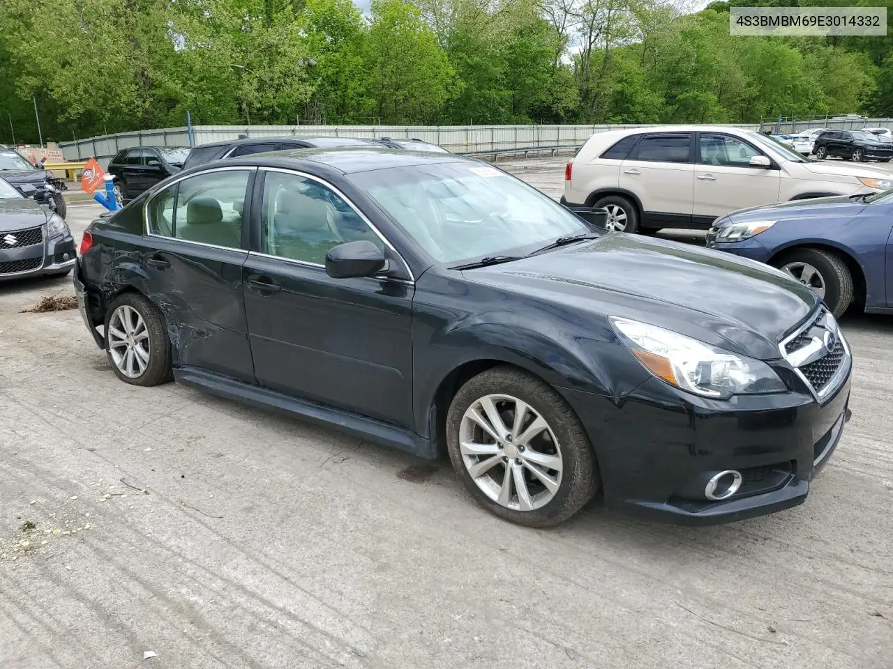 2014 Subaru Legacy 2.5I Limited VIN: 4S3BMBM69E3014332 Lot: 56863535