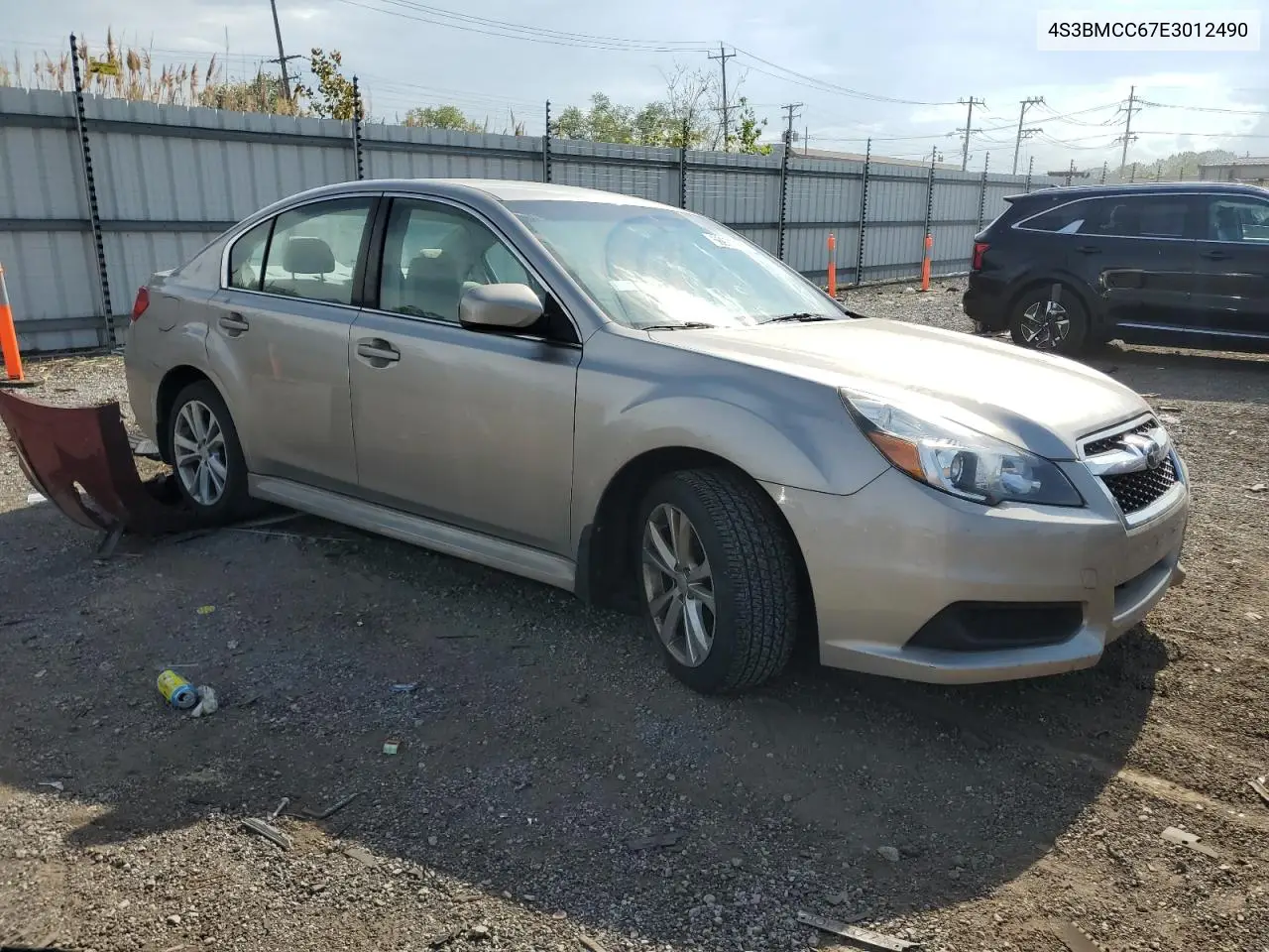 2014 Subaru Legacy 2.5I Premium VIN: 4S3BMCC67E3012490 Lot: 56971755