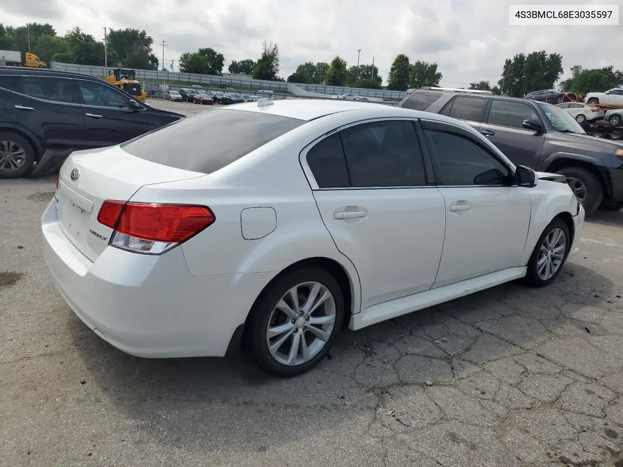 2014 Subaru Legacy 2.5I Limited VIN: 4S3BMCL68E3035597 Lot: 65158075