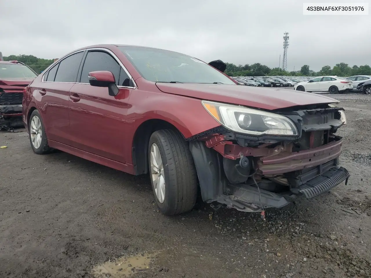 2015 Subaru Legacy 2.5I Premium VIN: 4S3BNAF6XF3051976 Lot: 56946335