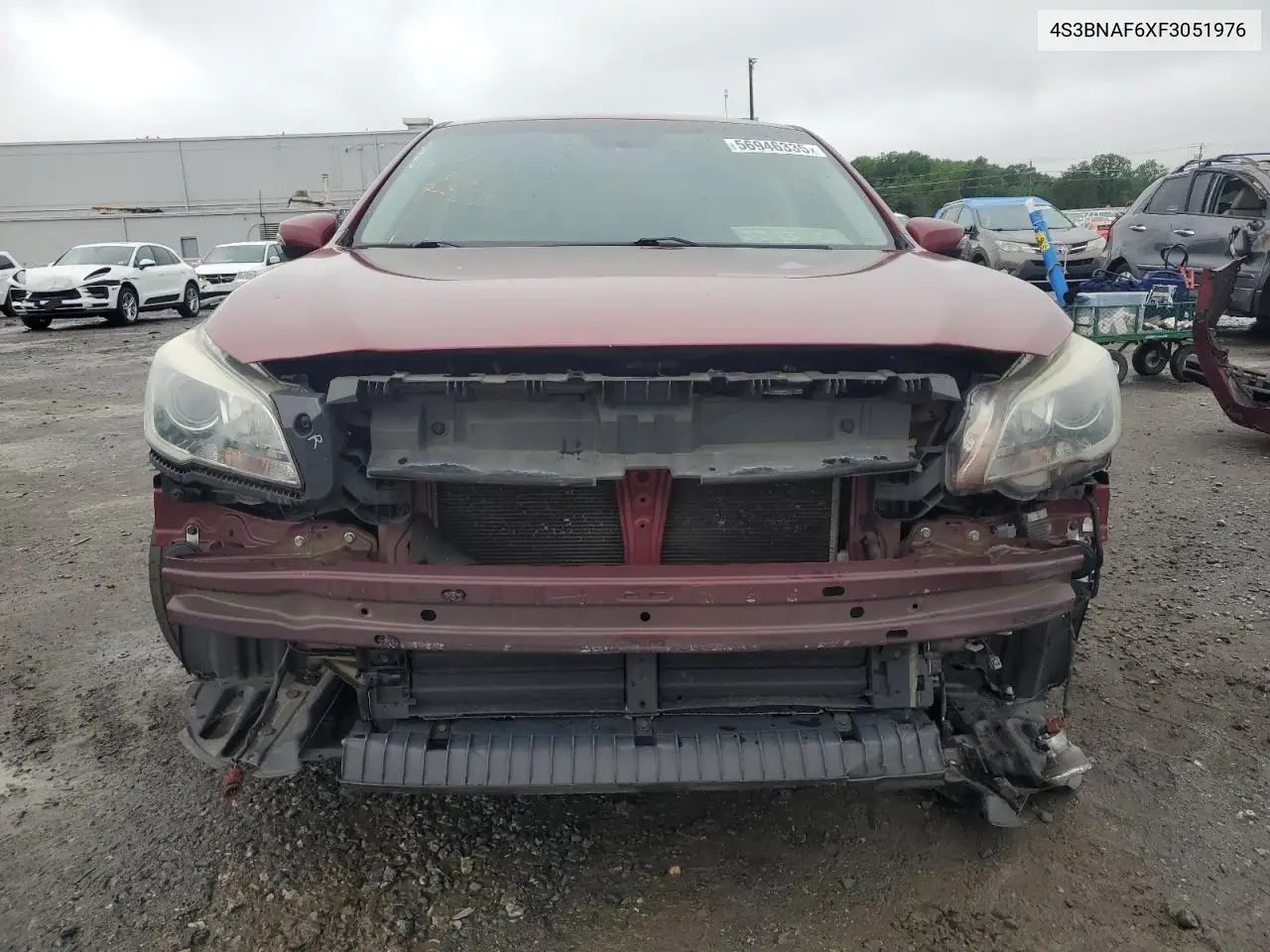 2015 Subaru Legacy 2.5I Premium VIN: 4S3BNAF6XF3051976 Lot: 56946335