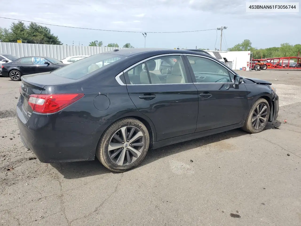 2015 Subaru Legacy 2.5I Limited VIN: 4S3BNAN61F3056744 Lot: 57022555