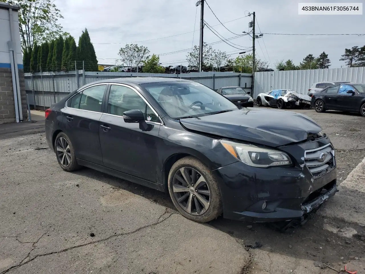 2015 Subaru Legacy 2.5I Limited VIN: 4S3BNAN61F3056744 Lot: 57022555