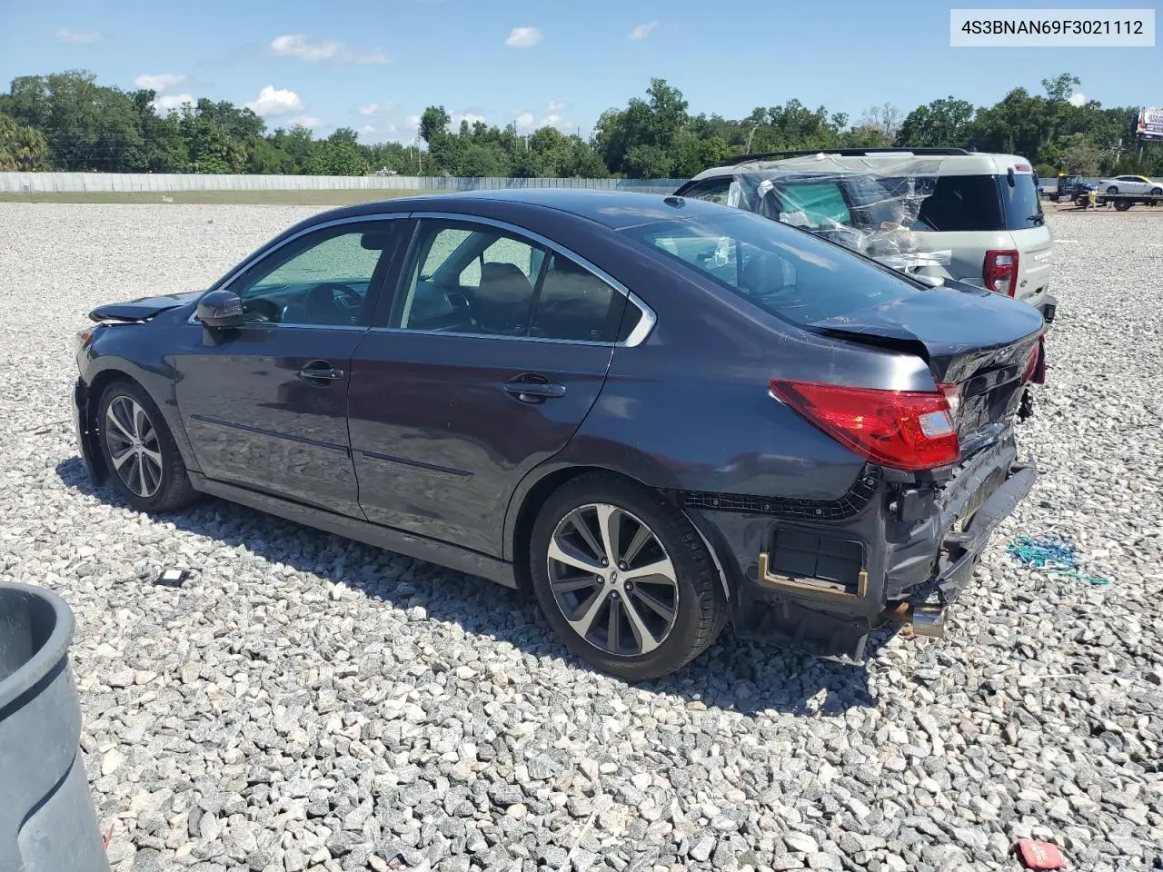 2015 Subaru Legacy 2.5I Limited VIN: 4S3BNAN69F3021112 Lot: 57052505