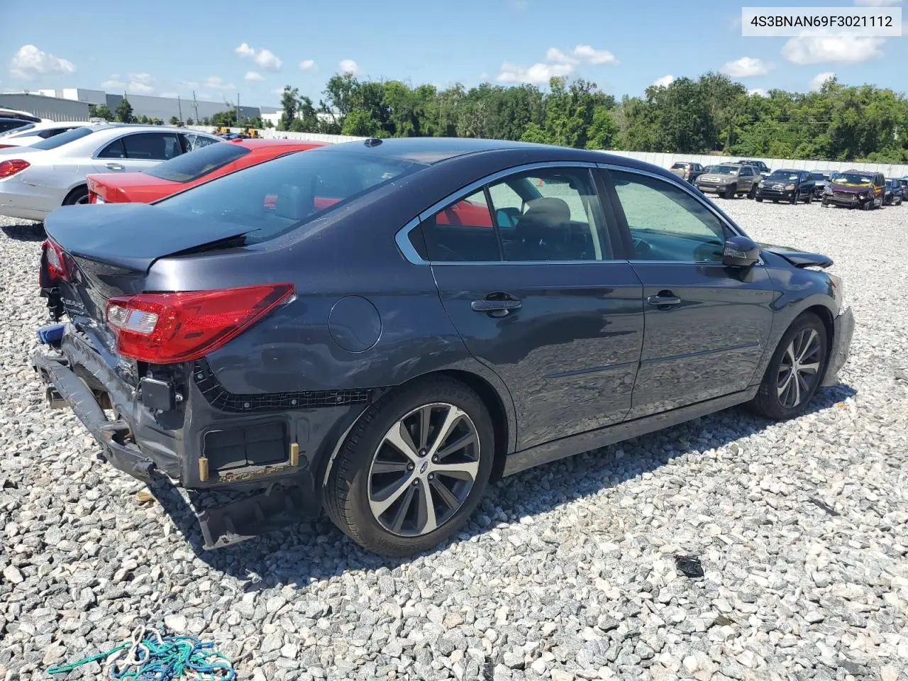 2015 Subaru Legacy 2.5I Limited VIN: 4S3BNAN69F3021112 Lot: 57052505