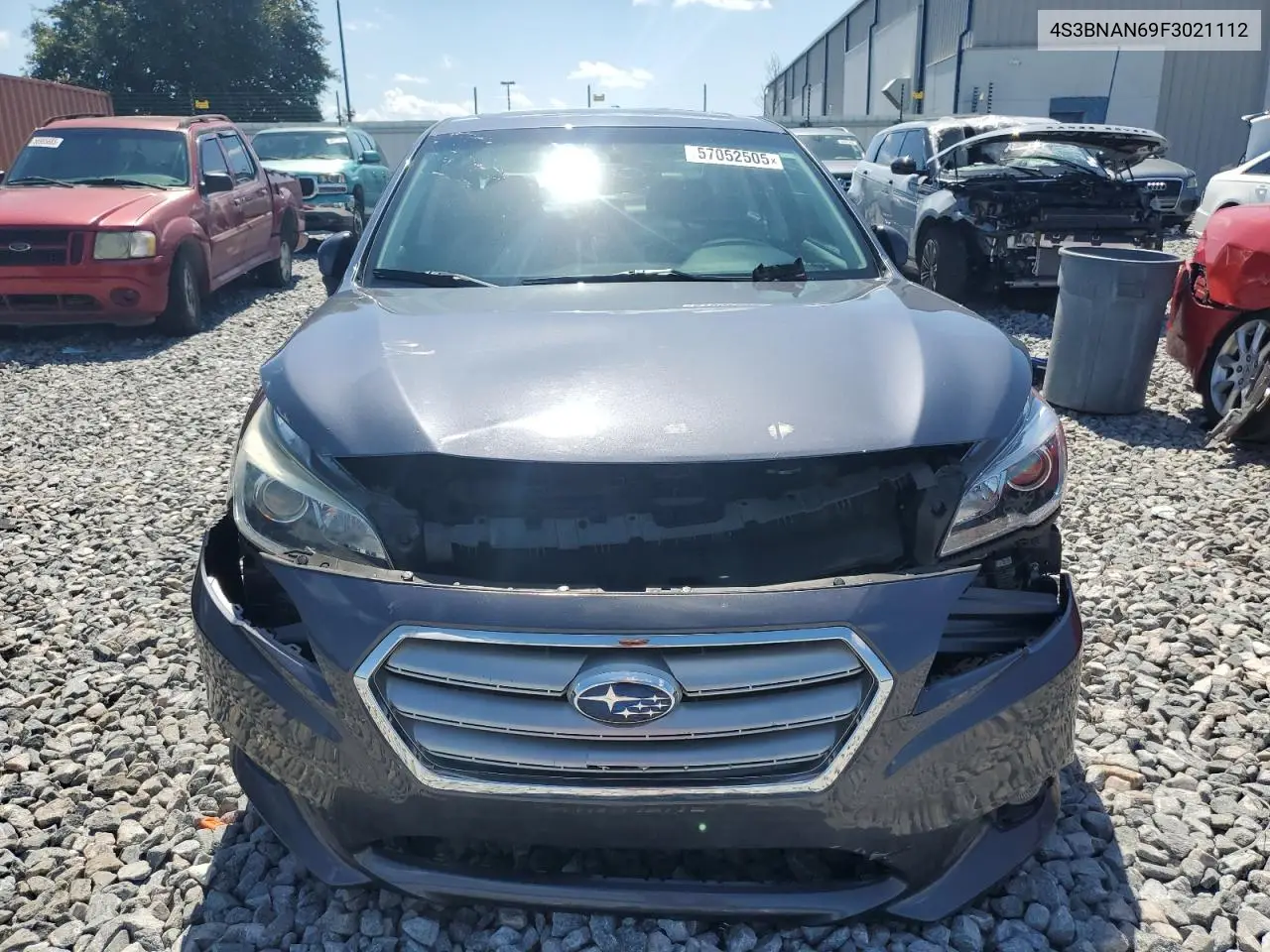 2015 Subaru Legacy 2.5I Limited VIN: 4S3BNAN69F3021112 Lot: 57052505