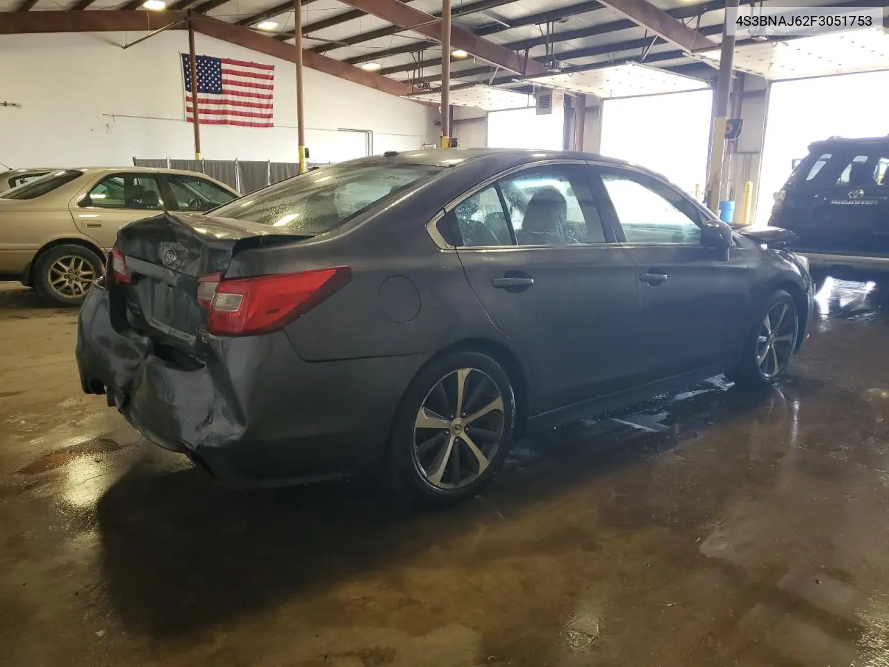 2015 Subaru Legacy 2.5I Limited VIN: 4S3BNAJ62F3051753 Lot: 61613015