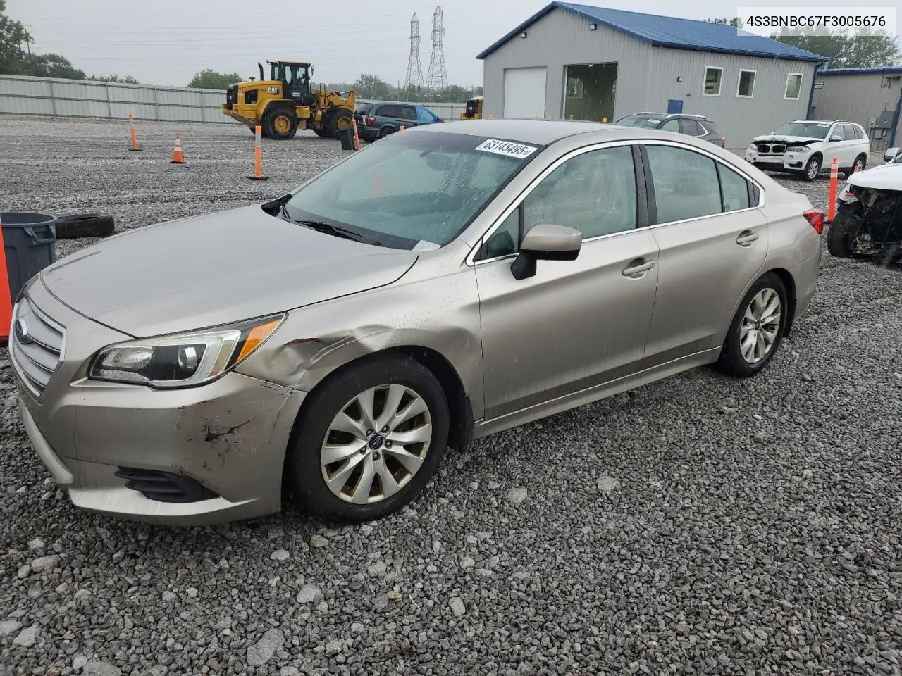 2015 Subaru Legacy 2.5I Premium VIN: 4S3BNBC67F3005676 Lot: 63143495