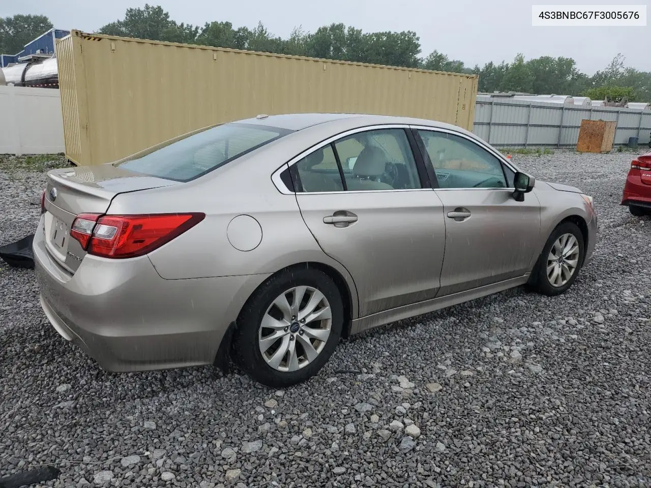 2015 Subaru Legacy 2.5I Premium VIN: 4S3BNBC67F3005676 Lot: 63143495