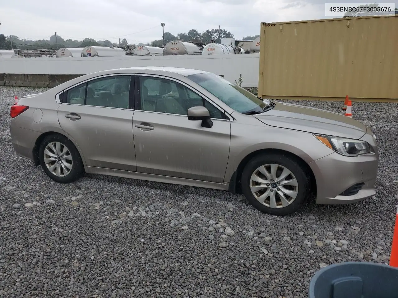 2015 Subaru Legacy 2.5I Premium VIN: 4S3BNBC67F3005676 Lot: 63143495